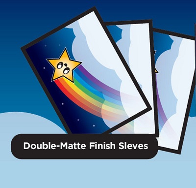 50 Sleeves: Rainbow Star Double Matte