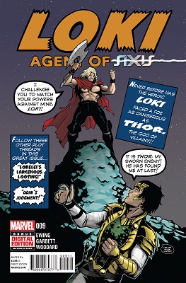 Loki Agent of Asgard no. 9 (Axis)
