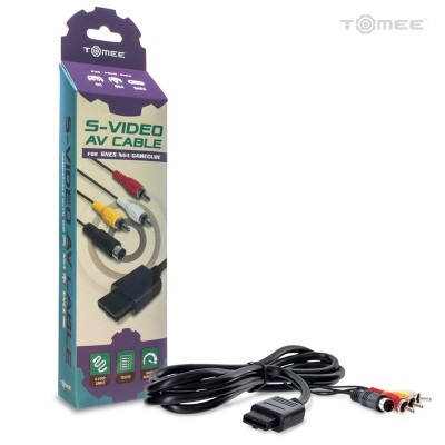 S-Video AV Cable for SNES/N64/Game Cube - NEW