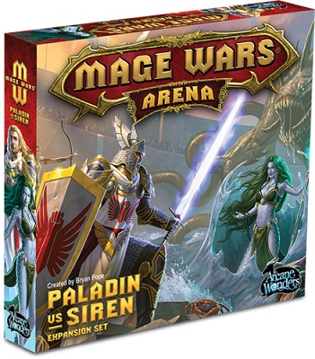 Mage Wars: Arena: Paladin vs Siren Expansion