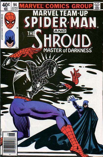 Marvel Team-Up no. 94: Spider-Man and the Shroud Master of Darkness - Used 