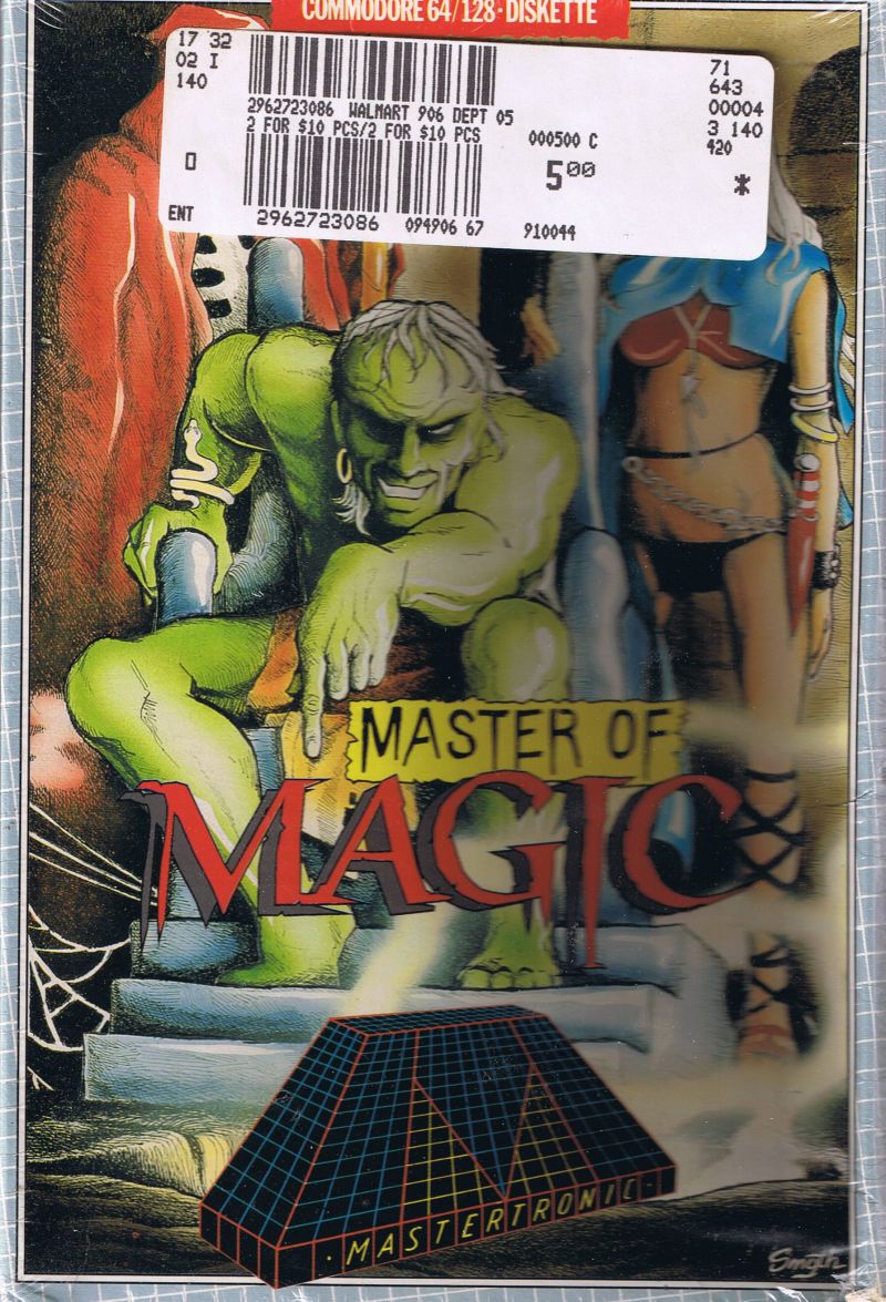 Master of Magic - Commodore 64 (with case)