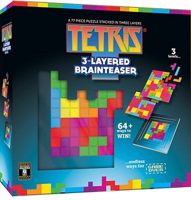 Tetris 3 Layered 77pc Brainteaser