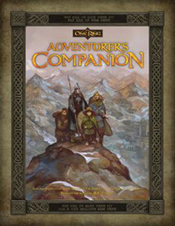 Lord of the Rings RPG: The One Ring: The Adventurers Companion - Used