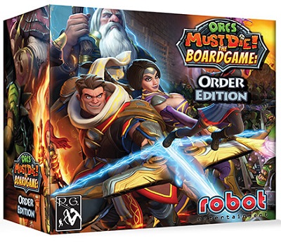 Orcs Must Die: The Board Game Order Edition - USED - By Seller No: 7709 Tom Schertzer