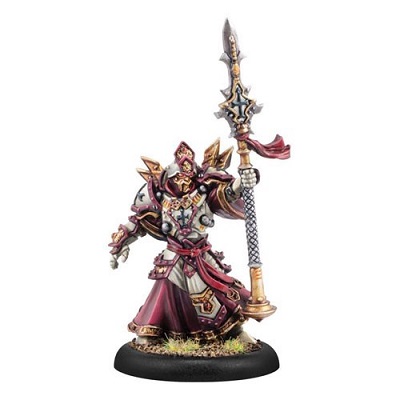 Warmachine: Protectorate of Menoth: Sovereign Tristan Durant Warcaster 32118 - Used