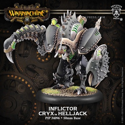 Warmachine: Cryx: Inflictor or Seether Heavy Warjack 34096