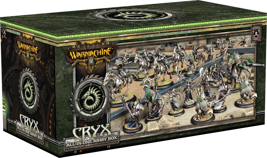 Warmachine: Cryx: All-in-One Army Box: 34126 - Used