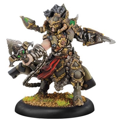 Warmachine: Cryx: Captain Aikos Warcaster 34129 - Used
