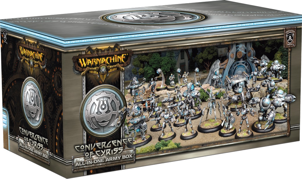 Warmachine: Convergence of Cyriss: All-in-One Army Box: 36990 - Used