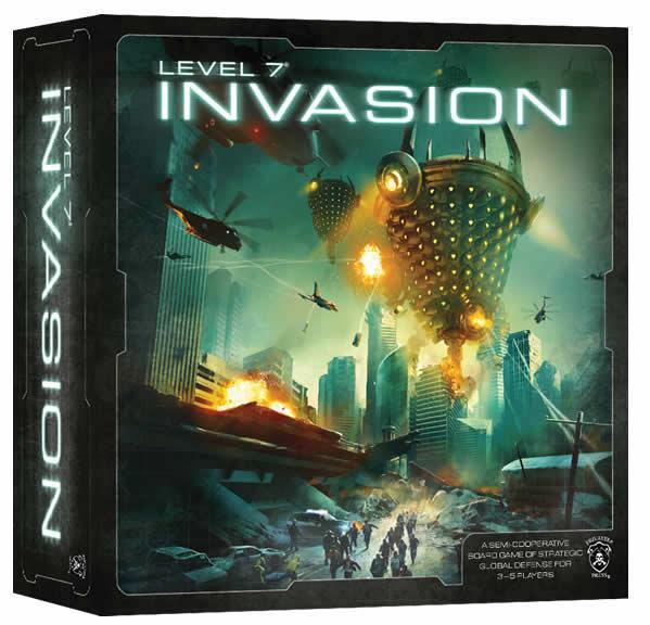 Level 7 [Invasion] Board Game - USED - By Seller No: 6892 Kraig Sagan
