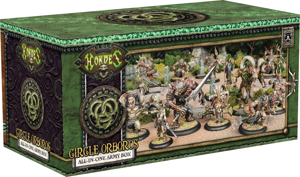 Hordes: Circle of Orboros: All-in-One Army Box: 72092 - Used