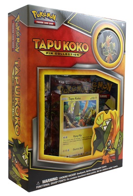 Pokemon TCG: Tapu Koko Pin Collection 80276