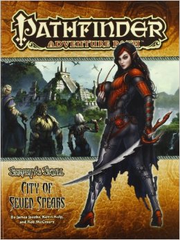 Pathfinder: Adventure Path: Serpents Skull: City of Seven Spears - Used