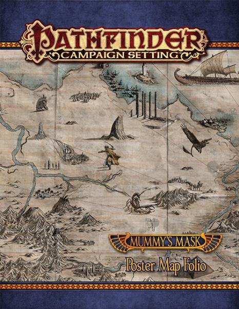 Pathfinder: Campaign Setting: Mummys Mask: Poster Map Folio