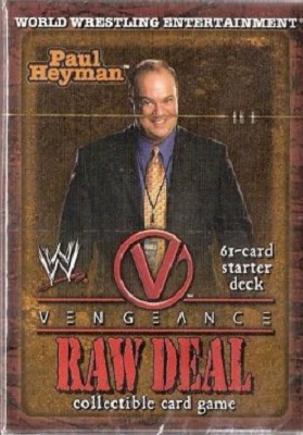 WWE Raw Deal CCG: Vengeance Starter Deck