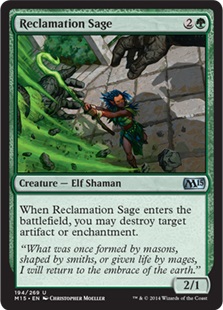 Reclamation Sage  - (Magic 2015) - FOIL