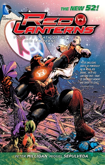Red Lantern: Volume 2: Death of the Red Lanterns (New 52) TP - Used