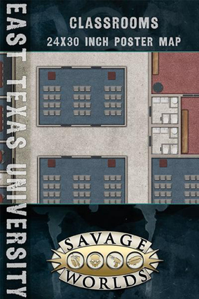 Savage Worlds: East Texas University: Classrooms/Off Campus Housing