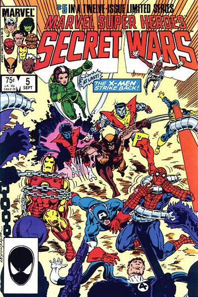 Marvel Super Heroes Secret Wars no 5 (5 of 12) - Used