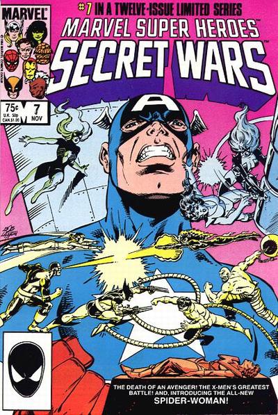Marvel Super Heroes Secret Wars no 7 (7 of 12) - Used
