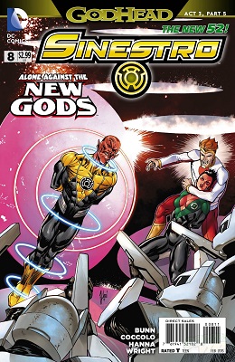 Sinestro no. 8 (Godhead)