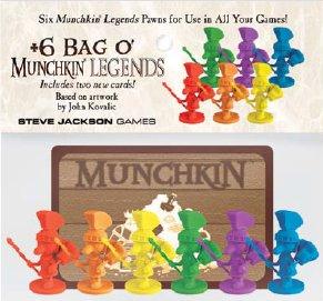 Munchkin: 6 Bag O Munchkin Legends