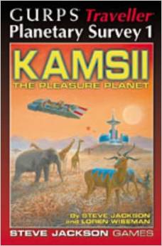 Gurps Traveller Planetary Survey 1: Kamsii the Pleasurer Planet - Used