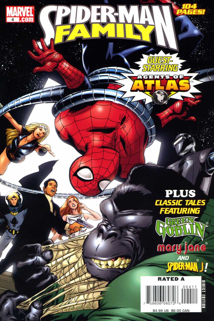 Spider-Man Family no. 4 Guest Starring Agents of Atlas - Used