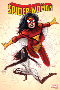 Spider-Woman by Land Poster (24 in x 36 in)