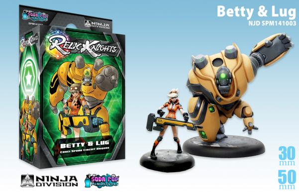 Relic Knights: Cerci Speed Circuit Uniques: Betty and Lug: 141003