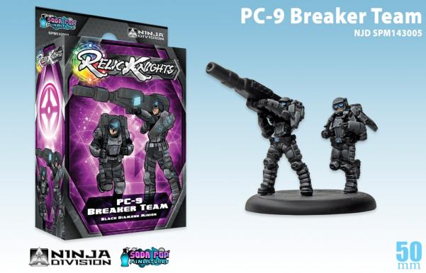 Relic Knights: Black Diamond: PC-9 Breaker Team: 143005
