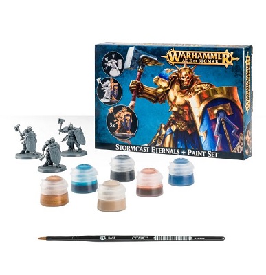 Warhammer: Age of Sigmar: Stormcast Eternals and Paint Set 60-10