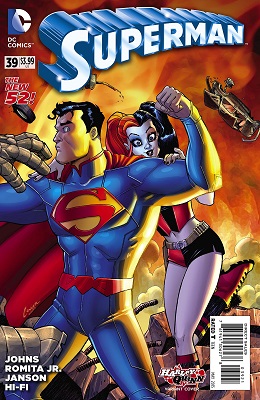 Superman no. 39 Harley Quinn Cover