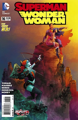 Superman Wonder Woman no. 16 Harley Quinn Cover (New 52)