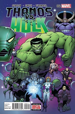 Thanos VS Hulk no. 2 (2 of 4)