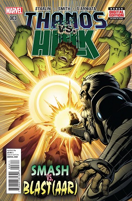 Thanos VS Hulk no. 3 (3 of 4)