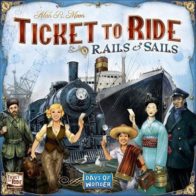 Ticket to Ride: Rails and Sails - USED - By Seller No: 20070 Carly Updike