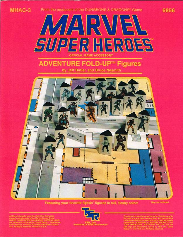Marvel Super Heroes: Adventure Fold-Up Figures