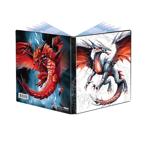 4 Pocket Portfolio: Black and Demon Dragons