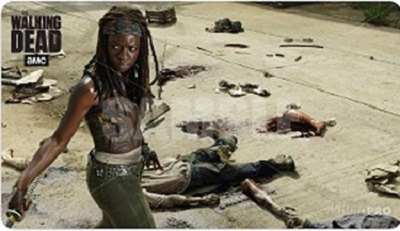 Play Mat: The Walking Dead: Michonne 85064