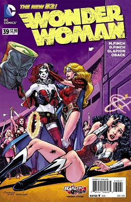 Wonder Woman no. 39 Harley Quinn Cover (New 52)
