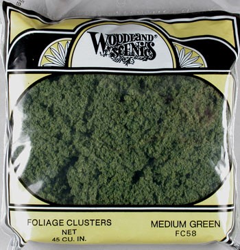 Foliage Clusters: Medium Green: FC58
