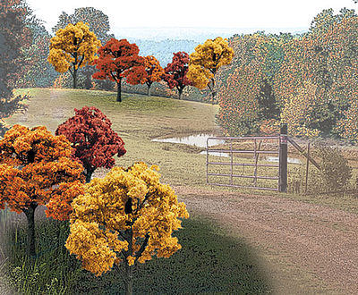 Ready Made Trees: Deciduous Fall Colors (2 in): TR1576