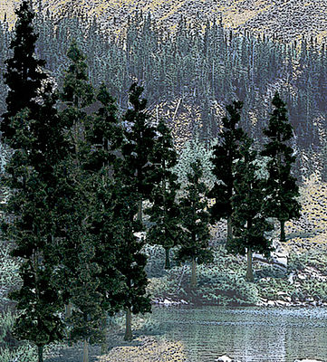 Ready Made Trees: Pine Trees Conifer Colors (4 in): TR1581