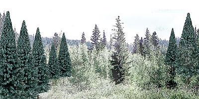 Ready Made Trees: Blue Spruce (2 in): TR1587