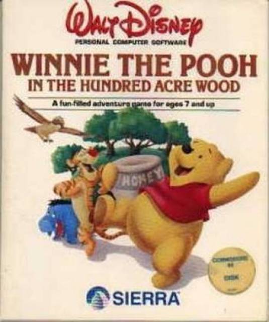 Winnie the Pooh: In The Hundred Acre Wood - Commodore 64 (with case and manual)