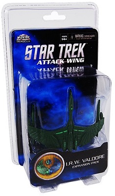 Star Trek Attack Wing: Romulan IRW Valdore Expansion Pack (2016 Repaint)