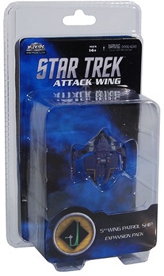 Star Trek Attack Wing: Dominion 5th Wing Patrol Ship 6 (2017 Repaint)