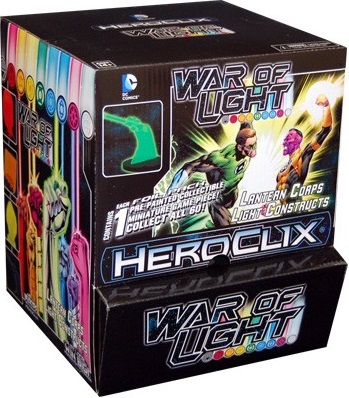 DC Heroclix: War of Light Constructs Gravity Feed